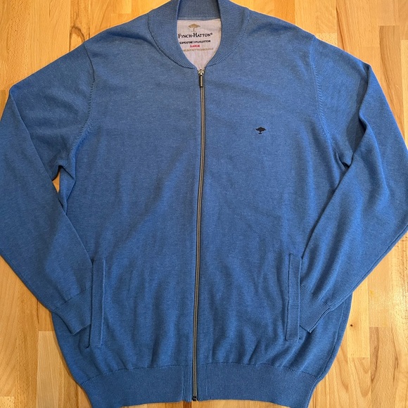 Fynch-Hatton Full Zip Men’s College Cardigan size L - Picture 3 of 10